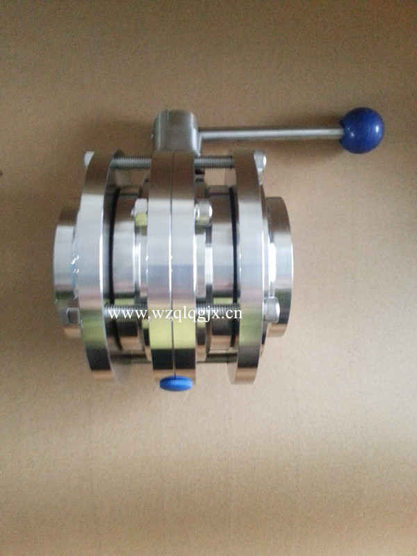 Three Pieces Butterfly Valve