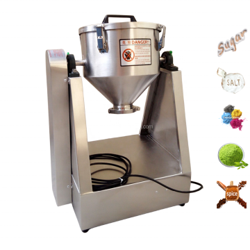 High-Quality Stainless Steel Cubic Mixer with Spray Nozzle for Food Grade Applications: Suitable for Dry Cement, Coffee, Baby Washing Powder, and More - 25kg Capacity