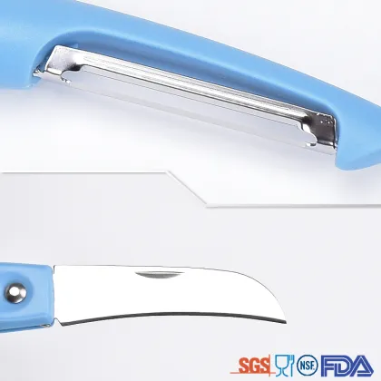 innovation multipurpose peeler with small folding knife