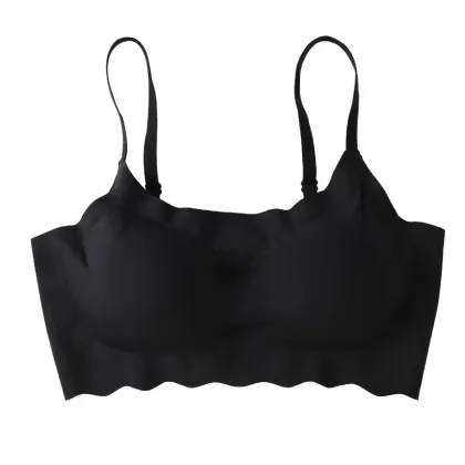 Seamless Plus Size Sleep Bra: Comfortable, Shockproof, and Stylish Women's Bralette in Satin Material