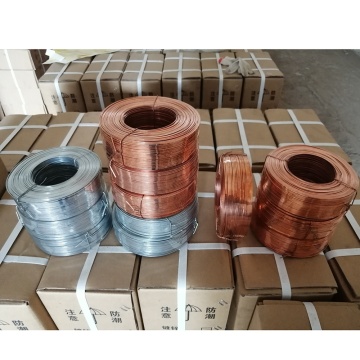 Wholesale China 1688 Copper Plated Flat Wire for Corrugated Boxes