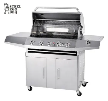 SEB KAMADO  BBQ  Gas Grill  Ceramic barbecue Kamado Grill Smokeless Barbecue Stainless Steel  for Outdoor Kitchenand Garden