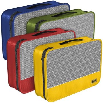 Medium Packing Cubes for Travel - 4 Piece Luggage Accessories Organizers