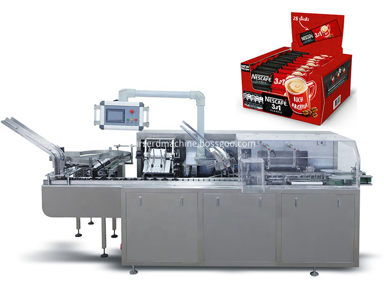 Carton box packing machine