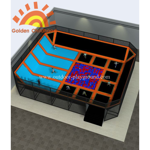 Trampolin Zon Bebas Taman Trampolin Untuk Dewasa