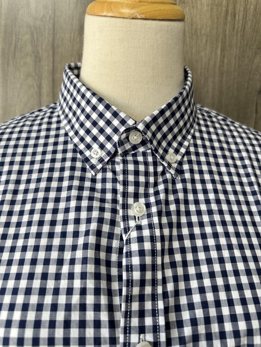 Spring Classic Plaid Custom Marke Langarm Shirt