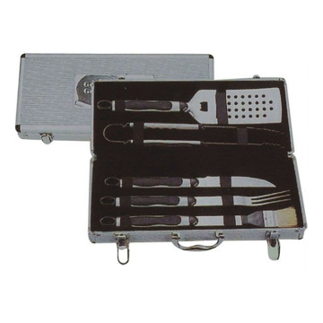 Set di utensili per barbecue 5 pezzi