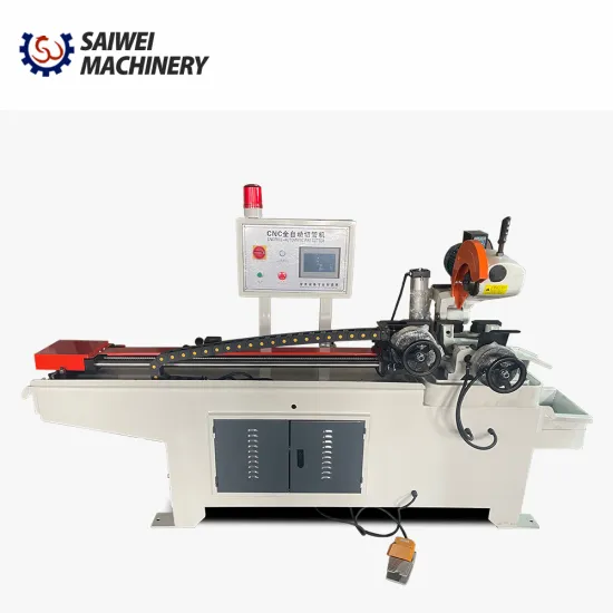 325 Automatic Numerical Control Pneumatic Pipe Cutting Machine for Iron and Stainless Steel Pipes with Water Cutting Technology - Burr-Free Metal Processing