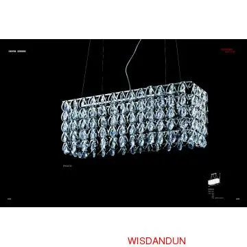4 Bulbs Classic crystal pendent lamp
