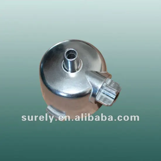 Aluminum die casting coffee maker/machine parts/espresso coffee maker funnel