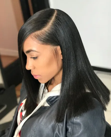 High Quality Lace Front Closure Short Bob Wigs Brazilian 130% Density Human Bob Hair Wig Virgin Human Hair Wigs for Black Women