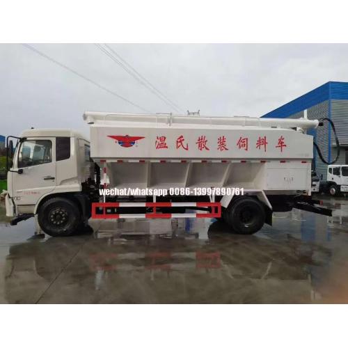 Dongfeng 25CBM/15T เครื่องจ่ายเมล็ดพืชจำนวนมาก