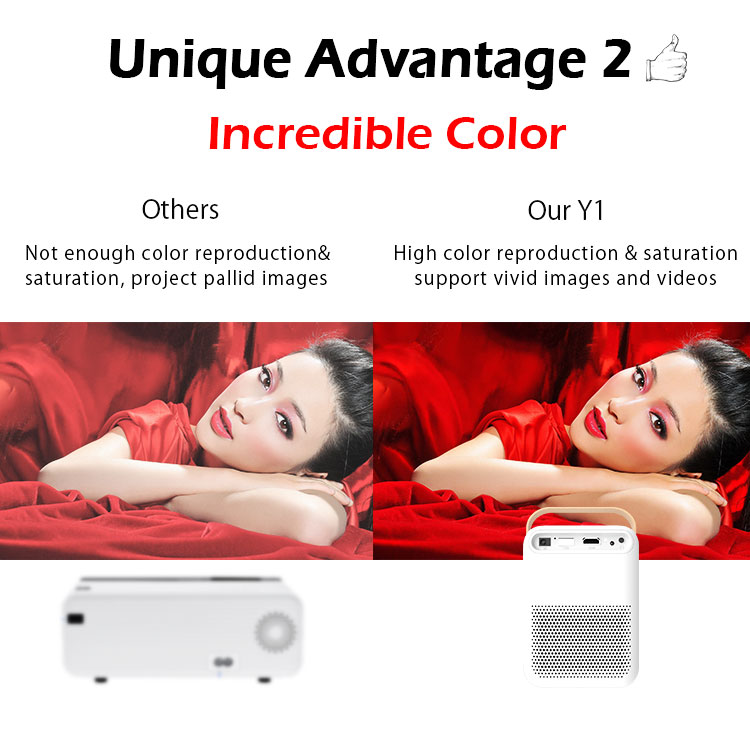 4k smart portable projector