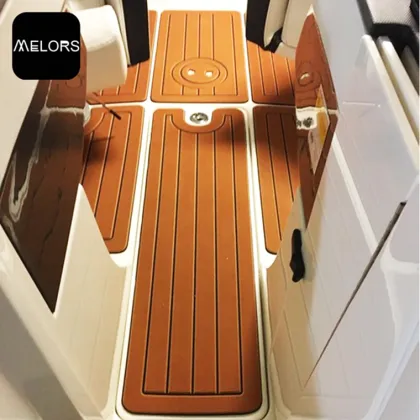 Melors Waterproof Teak Flooring EVA Flooring Mats