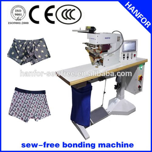 HANFOR HF-802B Men underwear sew free underwear making machine                        
                                                Quality Assured