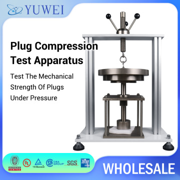 IEC60884-1 Plug Compression Test Apparatus Mechanical Strength Stress Testing