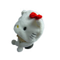 Chapeau d’hiver peluche filles Hello Kitty