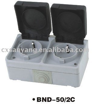 waterproof wall socket