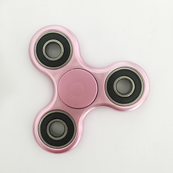 pink metallic spinner