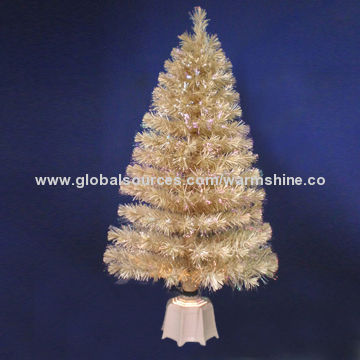 Artificial Optical Fiber Christmas Tree with CE, FCC, RoHS, UL Marks, Holiday Ornament