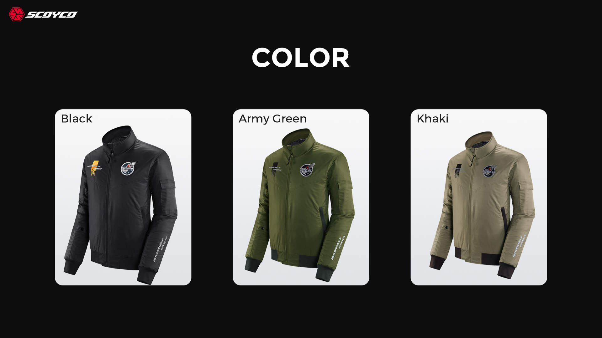 windproof insulated riding jacket