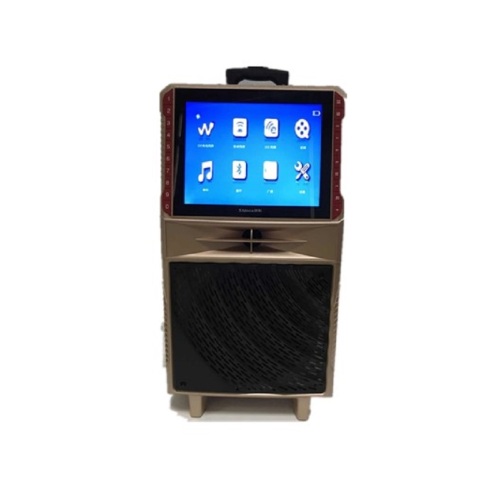 Portable Karaoke speaker with screen