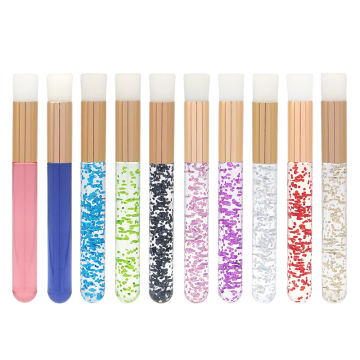 Black Wand Makeup Foam Face Crystal Tool voor oogwit, zachte wasbeurt, wimpershampoo, borstel, mee -head reiniging, neusverlenging