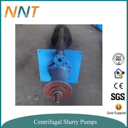 Minerals flotation processing vertical mining pump