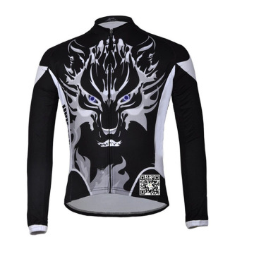 China Custom Sublimation Long Sleeve Cycling Jersey Cycling Wear