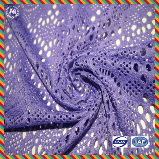 Eco-Friendly Lycra Mesh Jacquard Swimwear Fabric