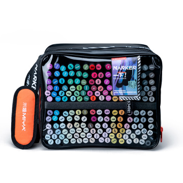 HIMI MIYA 180 Color Alcohol Marker Pen Set for Students with Bag
