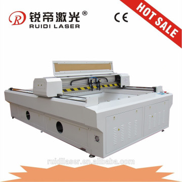 2016 Guangzhou Top Sale Garment Laser Machine 1300*2500mm With Double Laser Heads RD-1325