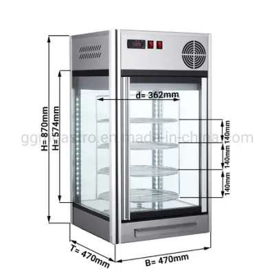 2023 Display Cabinet Supermarket Cake Refrigerator Cabinet Mobile Cooler