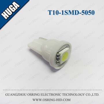 OSRING hot selling led car interior light T10 1SMD 5050 car t10 led light