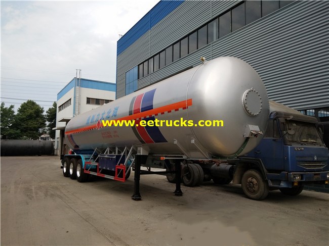 30MT 57000L Propane Tank Trailers