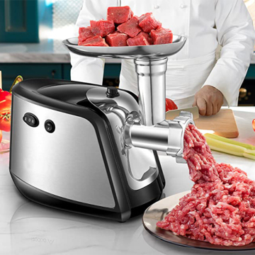 Aobosi Factory Direct in acciaio inossidabile Electric Meat Minders &amp; Slicers