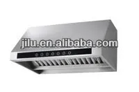 48"Stainless steel commercial Range Hood , Heating Lamp
