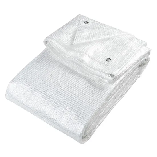 High Quality Rain Resistant Transparent PVC Mesh Tarpaulin