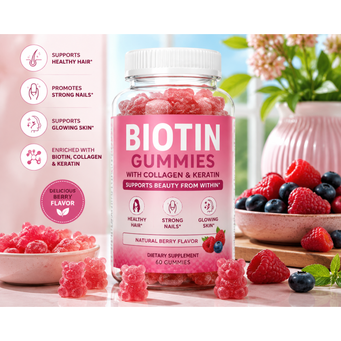 Gomitas aclaradoras de la piel de marca privada