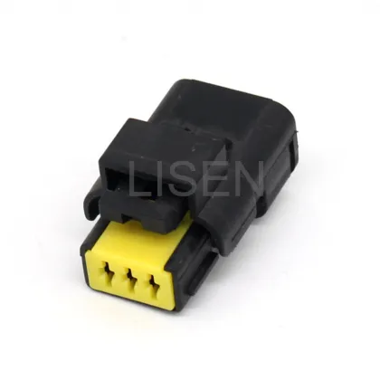 FCI/Delphi 3 Pin Female Waterproof Headlight Connector for Peugeot 211PC032S0049