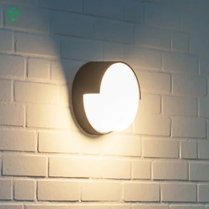 Waterproof Body Induction LED Garden Lights - Outdoor Wall Lights & Exterior Wall Mounted LED Lamp