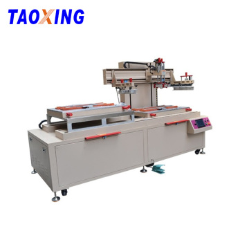 TX-6080ST-SP Çift İstasyonlu Yarı Otomatik Düz Yazıcı