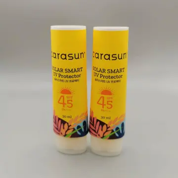 Ovel sunscreen cosmetic tube plastic container packaging
