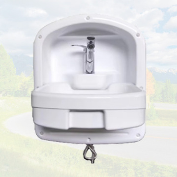 Lightweight Folding RV Sink - SY-Y001B Acrylic Motorhome Basin