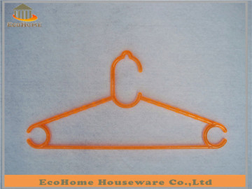 Plastic clothes hanger