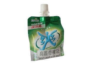 Eco Friendly Packaging Cheer Pack Stand Up Spout Pouch , Ea