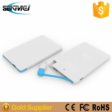 slim power bank,ultra slim power bank,super slim power bank 2000mah like a credit card