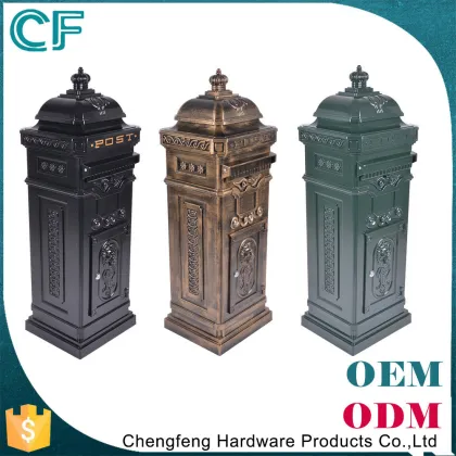 Top Quality Standing 100% Original Material Handmade Mailboxes