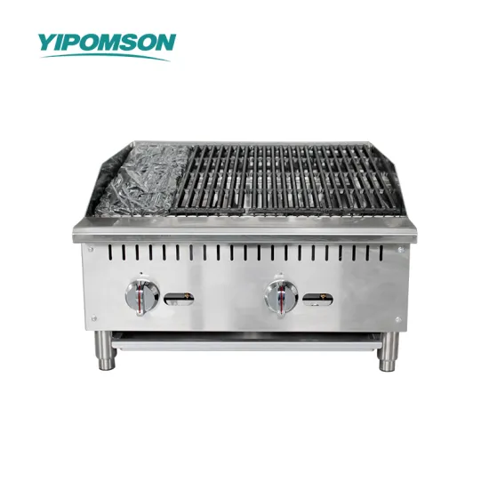 Commercial Stainless Steel Gas Countertop BBQ Grill