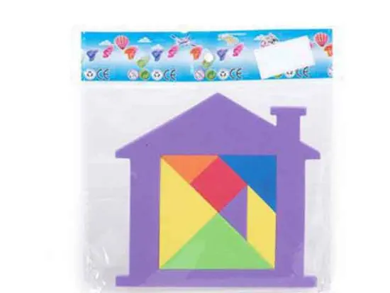 EVA TANGRAM HOUSE PUZZLE